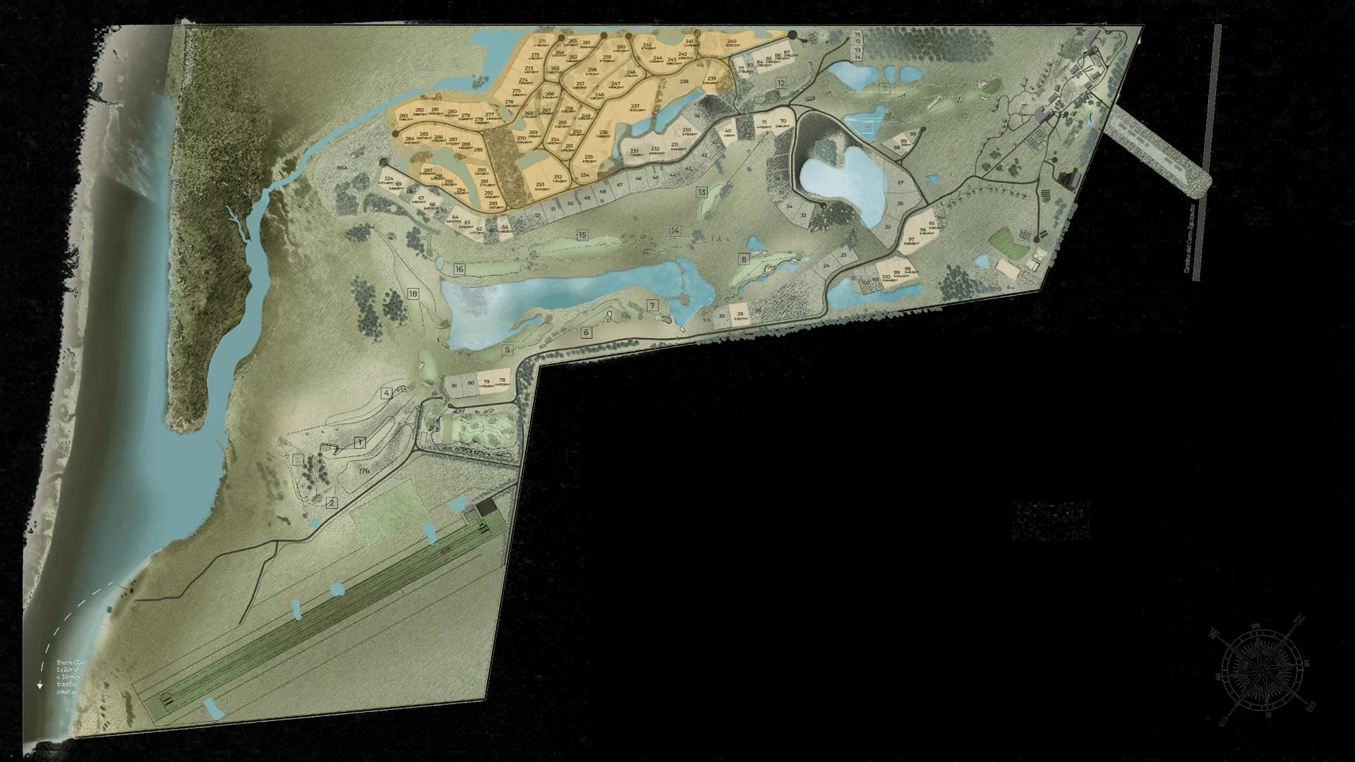 Master plan do Fasano Las Piedras